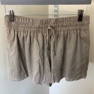 Zara texture shorts